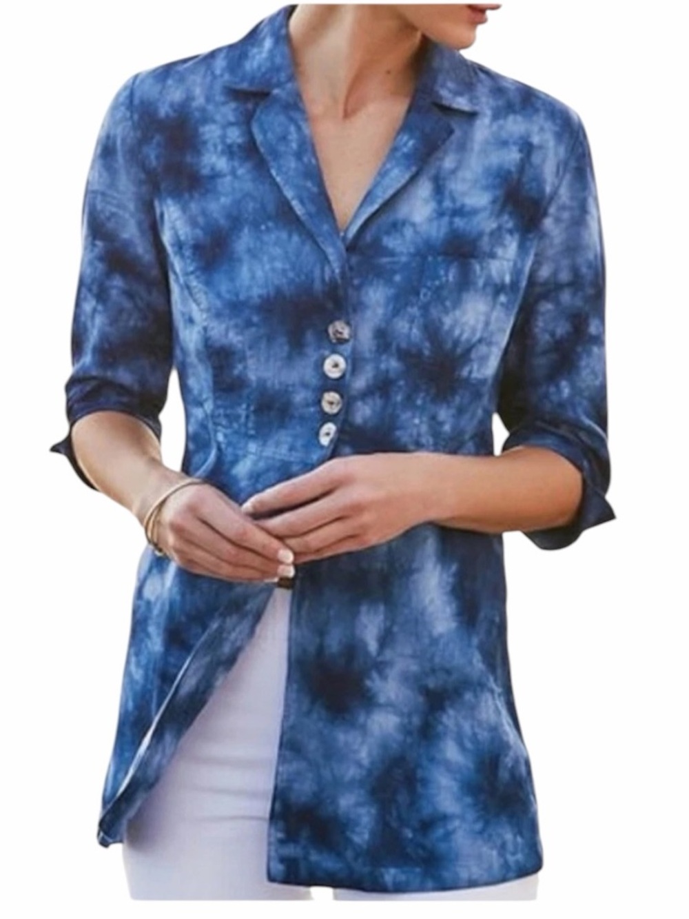 Soft Surroundings Linen Top